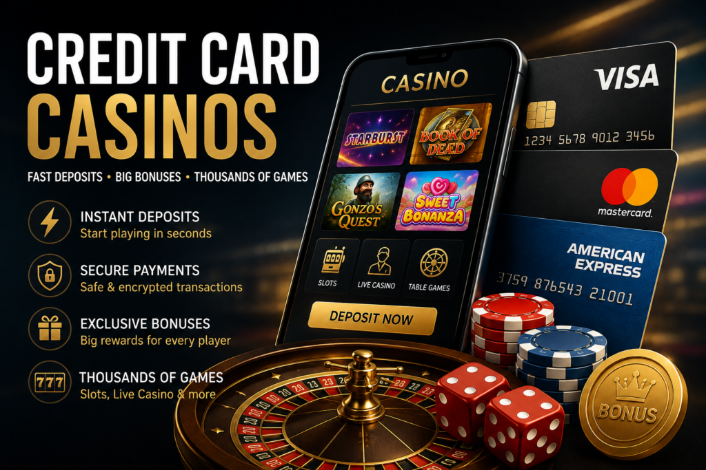 Trusted Credit Card Casinos